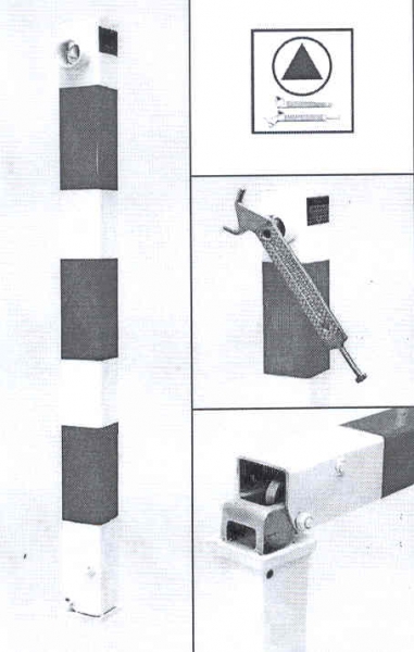 Pollerschlüssel mit Nit - M12