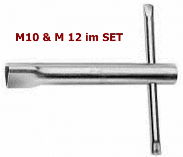Pollerschlüssel einfach M10 & M12